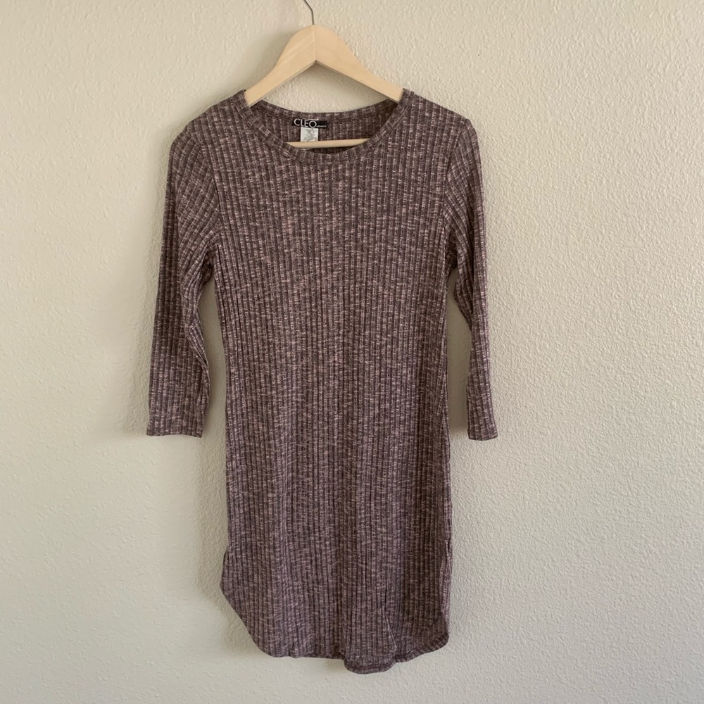 Long Sleeve Body-con Dress